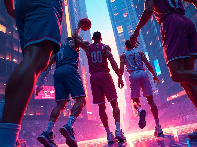 英格拉姆女友秀了一手神准三分！明天将参加全明星名人赛！